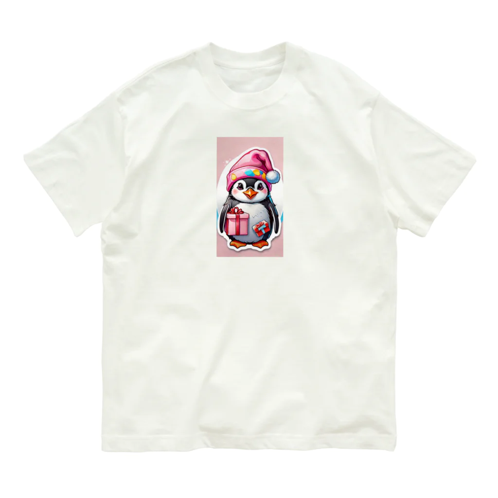 dorakiti0712のペンギンの子（ペン子） Organic Cotton T-Shirt