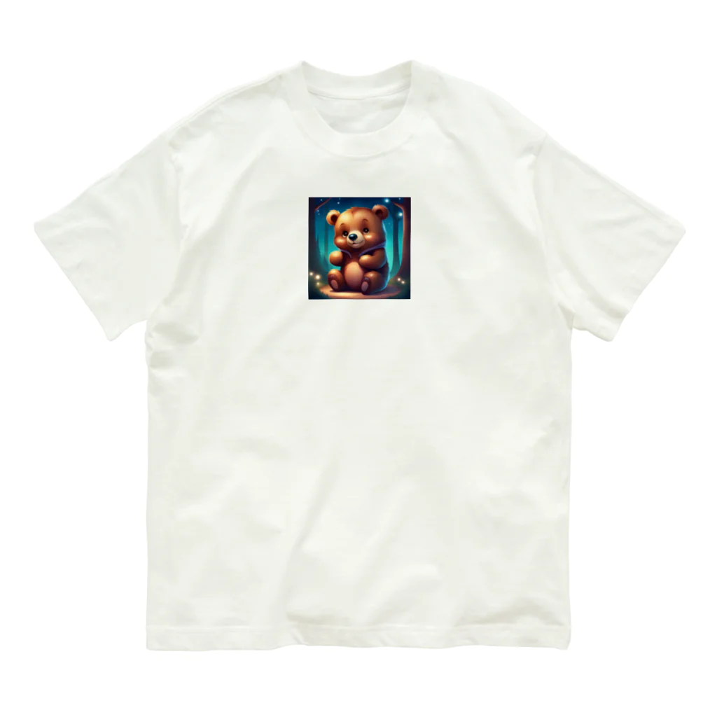 cute animal worldのかわいいクマさんワールド Organic Cotton T-Shirt