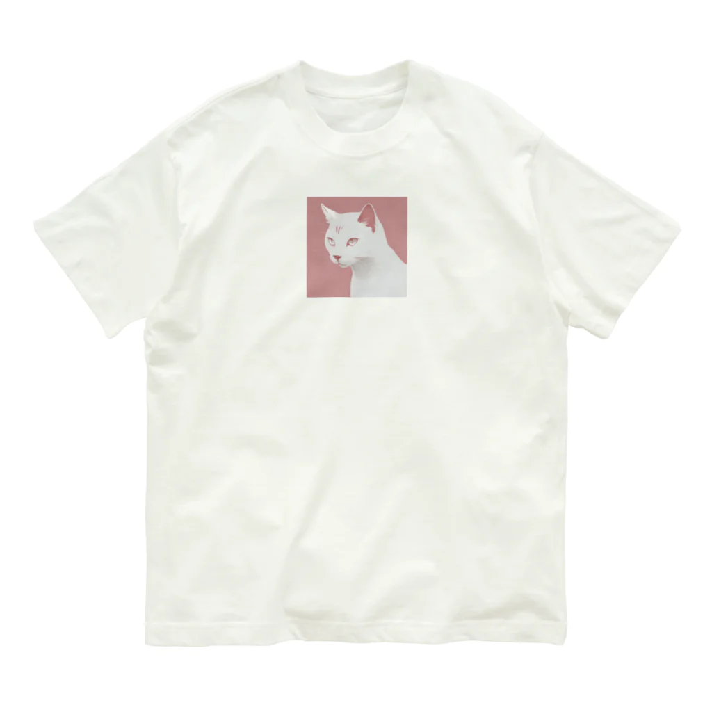 オマの店のシンプルキャットグッズ Organic Cotton T-Shirt