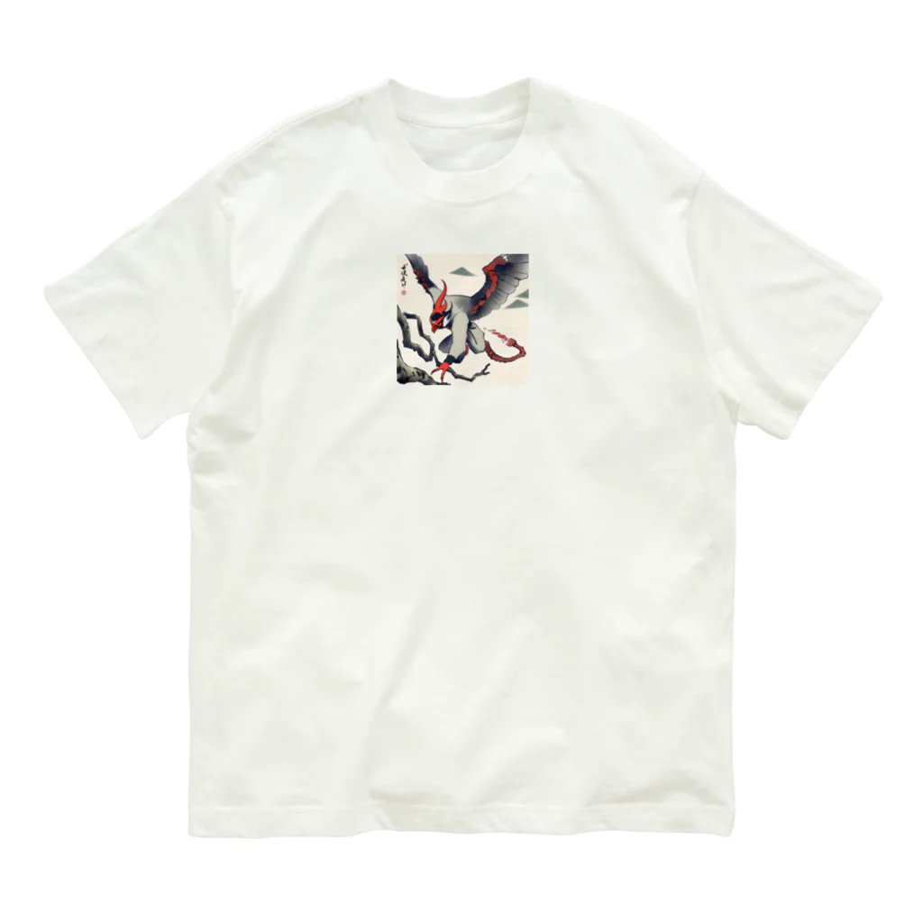 bigbamboofamilyの天狗　その九 Organic Cotton T-Shirt