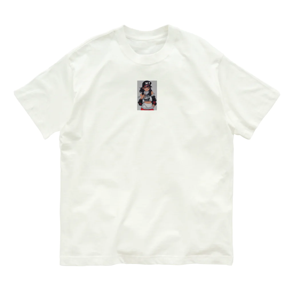 RYU_RYUのhip-hop レディース オーガニックコットンTシャツ