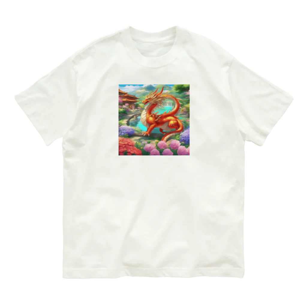 janeiroのDoragon６ Organic Cotton T-Shirt