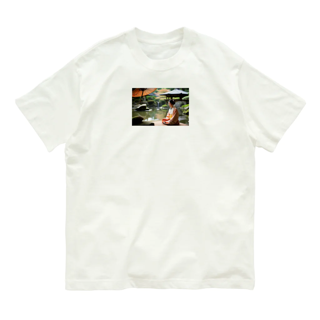 みきみきさんのJapaneseHealingSpaces Organic Cotton T-Shirt