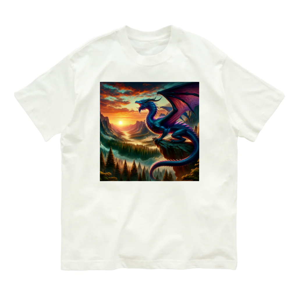 すずらん24の幸運のドラゴン Organic Cotton T-Shirt