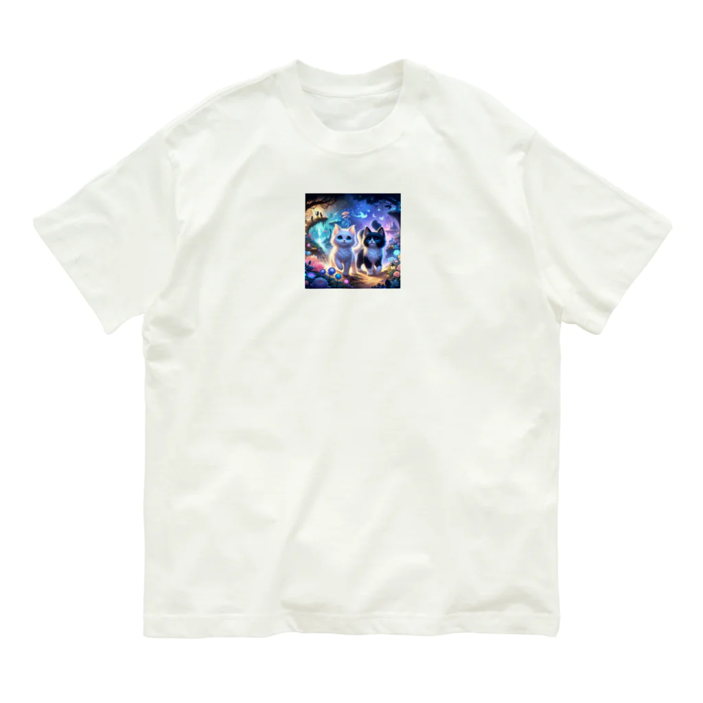 katohkouchiの夢幻の森の小さな冒険者たち Organic Cotton T-Shirt