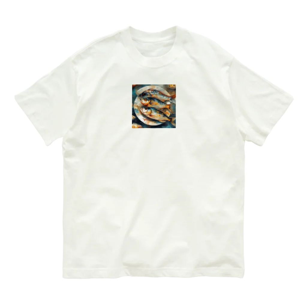 happiness_shopの粗食が一番 Organic Cotton T-Shirt