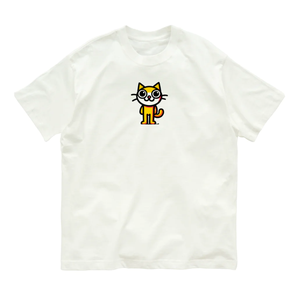 Motonokiの仮）ネコしゃん Organic Cotton T-Shirt