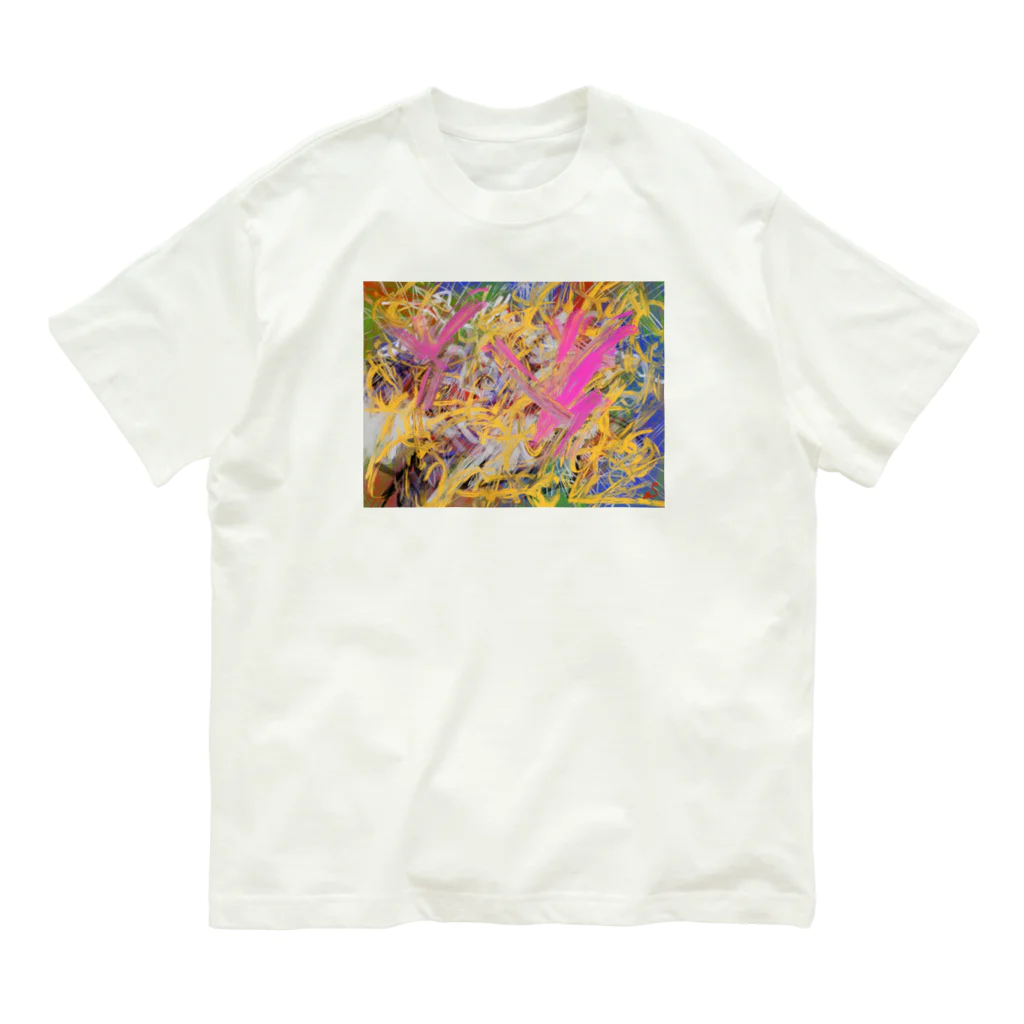 Shinya_Moritaのabstract オーガニックコットンTシャツ