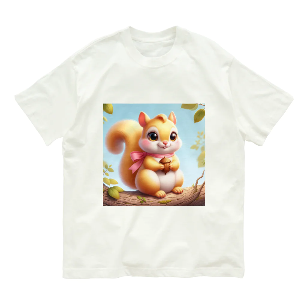 117hibikiのリス🐿 Organic Cotton T-Shirt