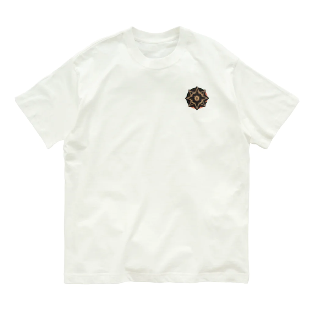 NaROOMの【Abstract Design】八芒星🤭 オーガニックコットンTシャツ
