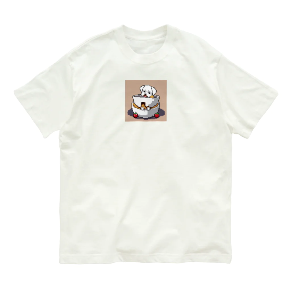 taka_nirvanaのご飯大好き オーガニックコットンTシャツ