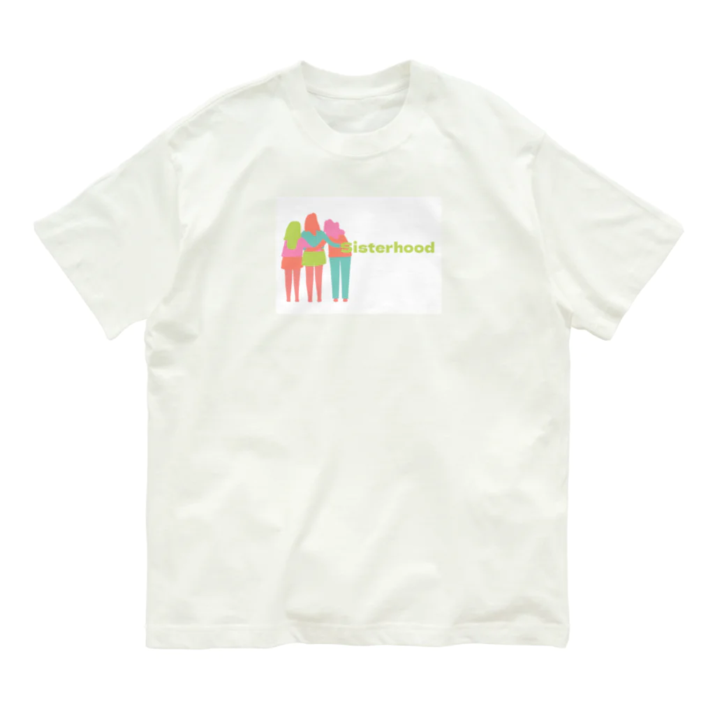 yurufemのSisterhood  オーガニックコットンTシャツ