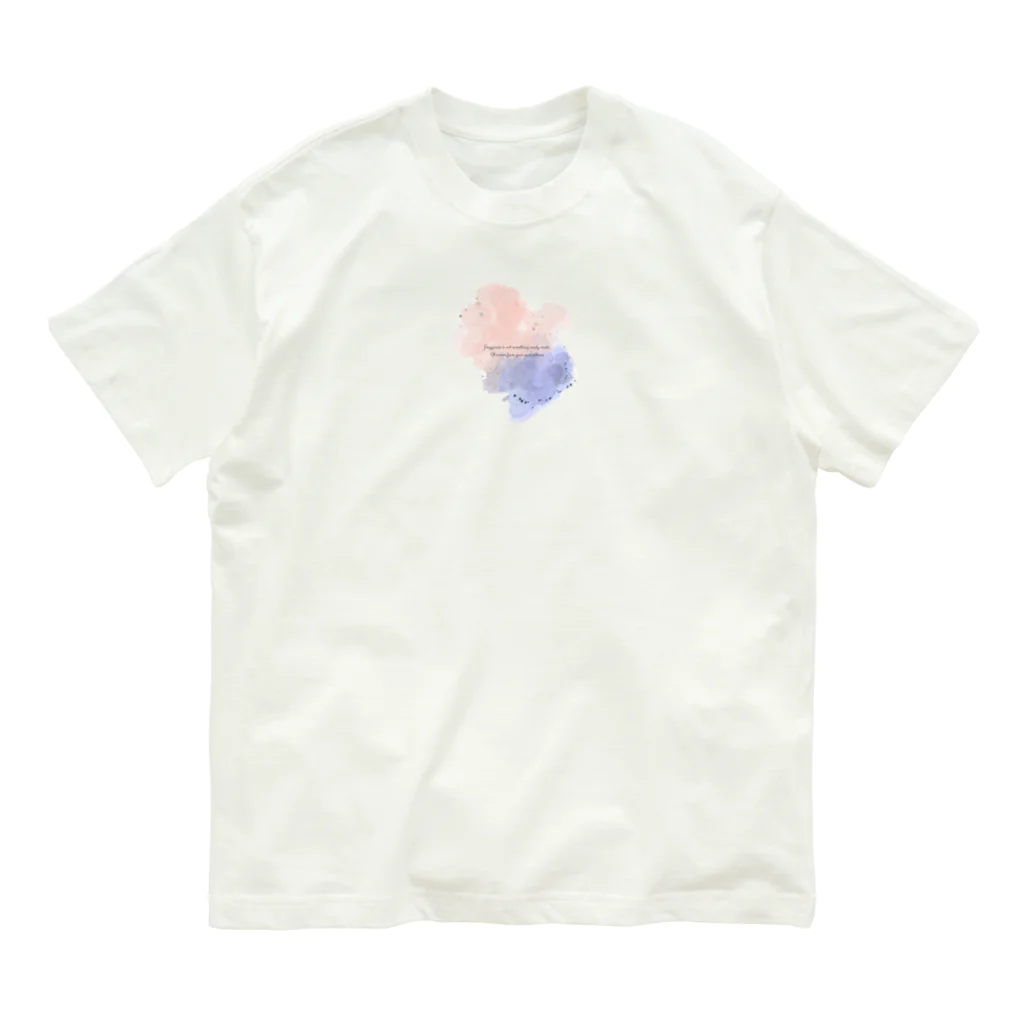 mame SHOPのKUMO☁️×名言 Organic Cotton T-Shirt