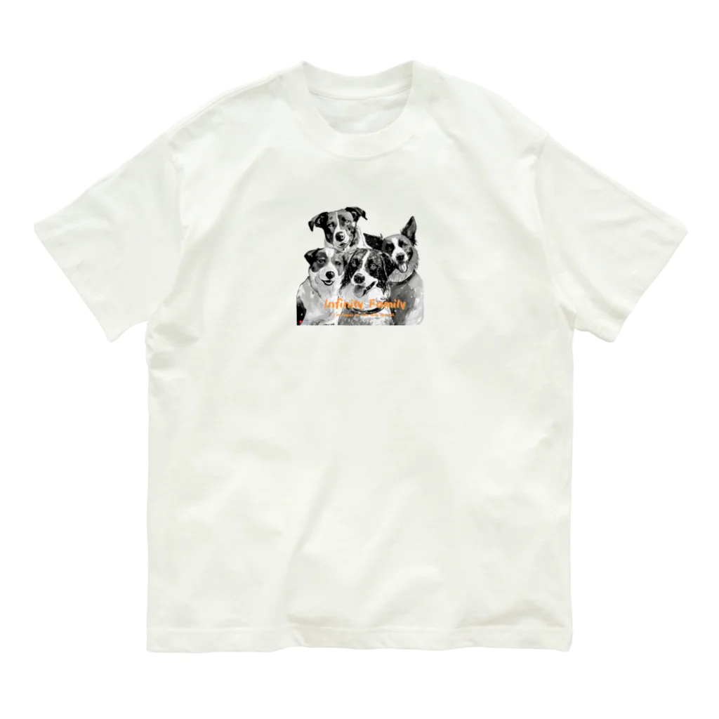 ワン！ダーファミリーの愛すべき家族　ワン！ダーファミリー Organic Cotton T-Shirt