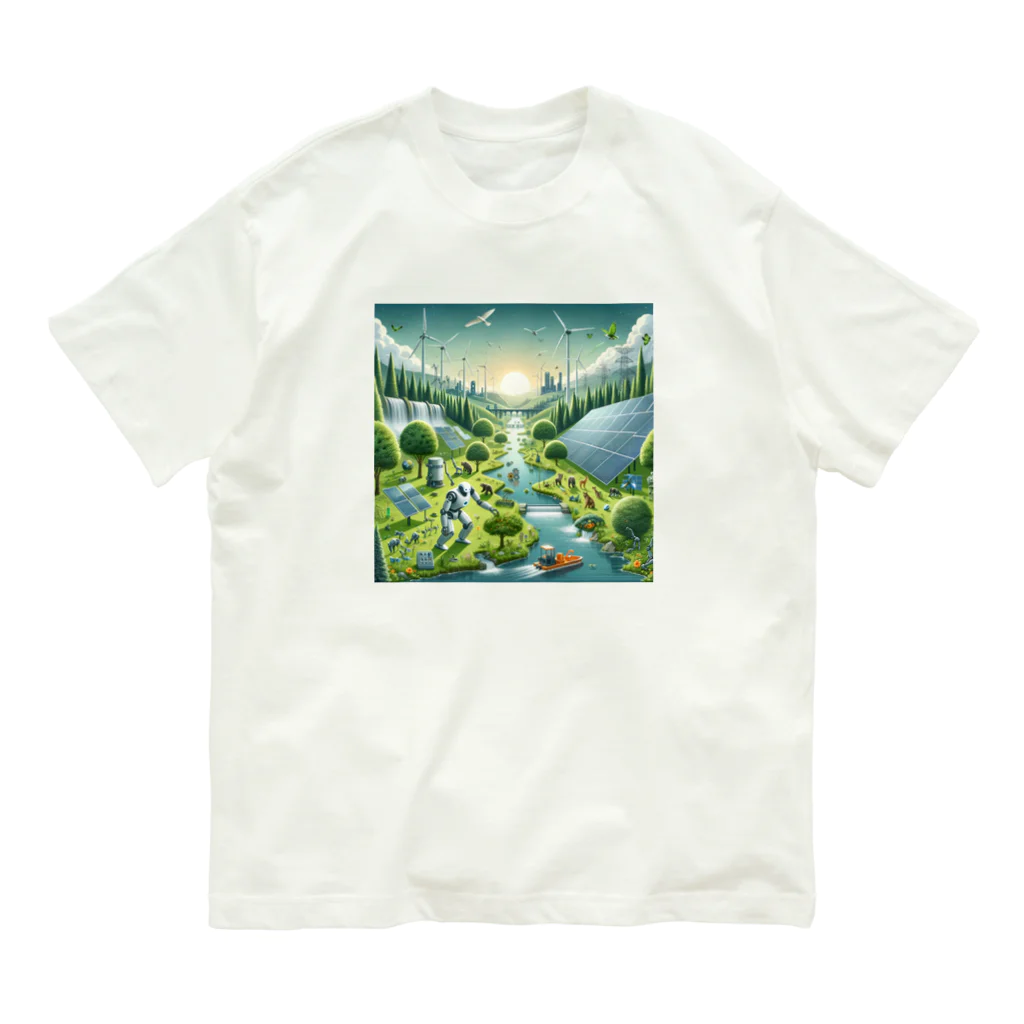 TYoshinoのテラフォーミング Organic Cotton T-Shirt