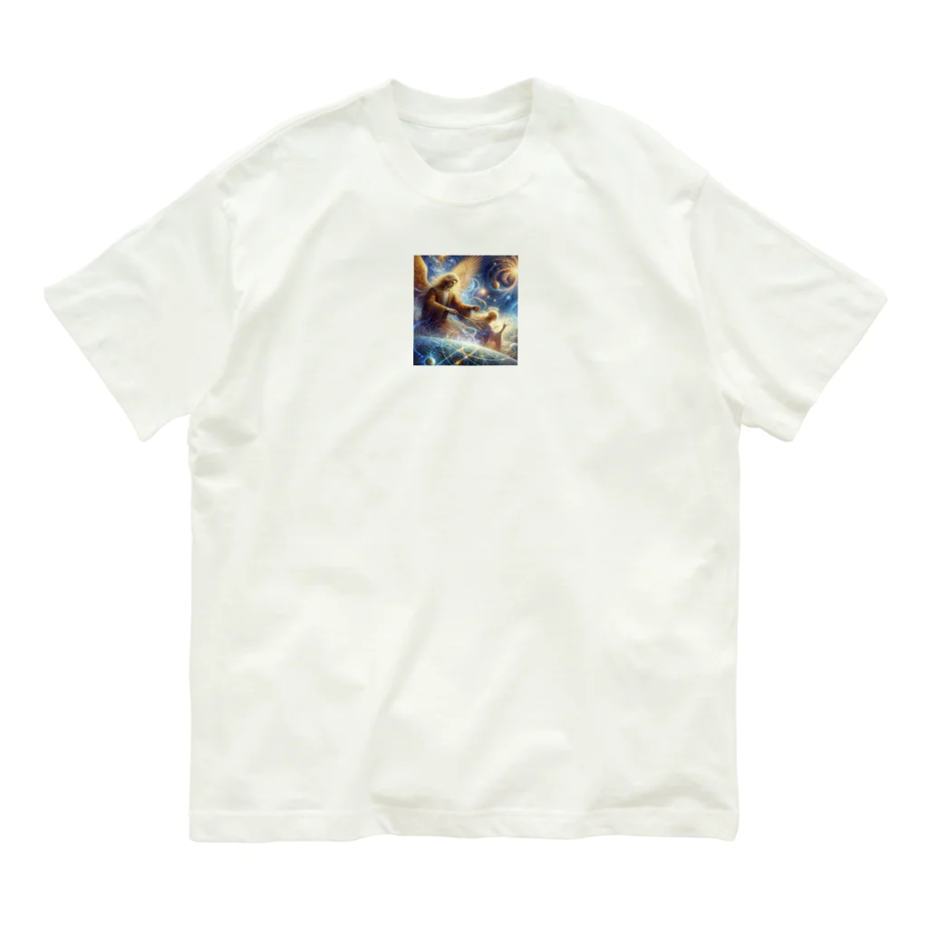 ドリームスケープギャラリーの二人の天使 Organic Cotton T-Shirt