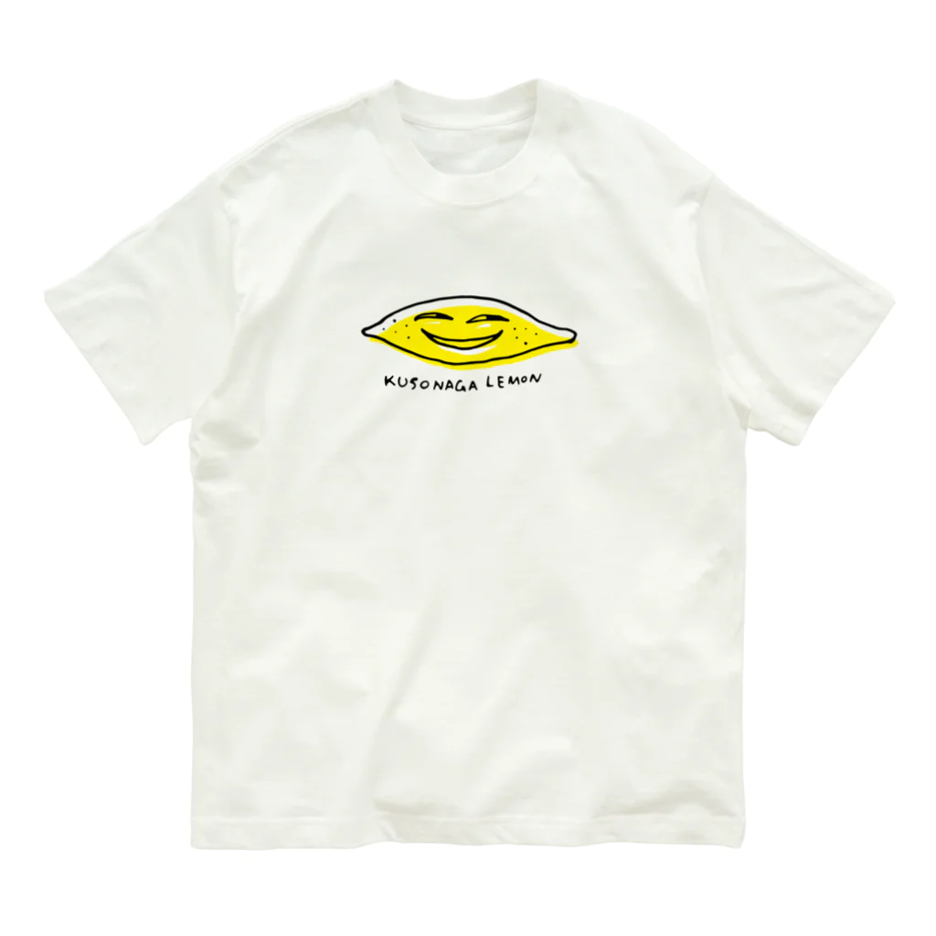 high-hiのKUSONAGA LEMON Organic Cotton T-Shirt