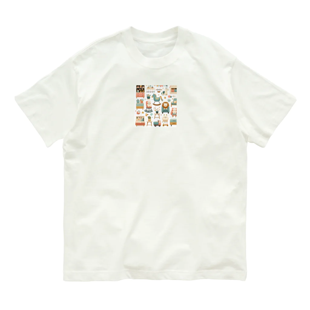 greenQの北欧の家具 Organic Cotton T-Shirt