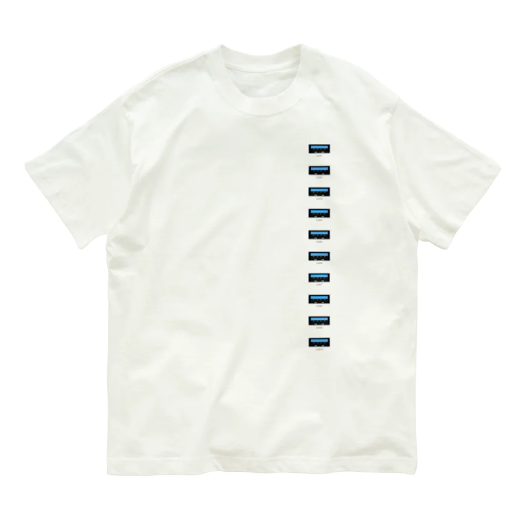 kimchinのずらりと並んだUSBポート Organic Cotton T-Shirt