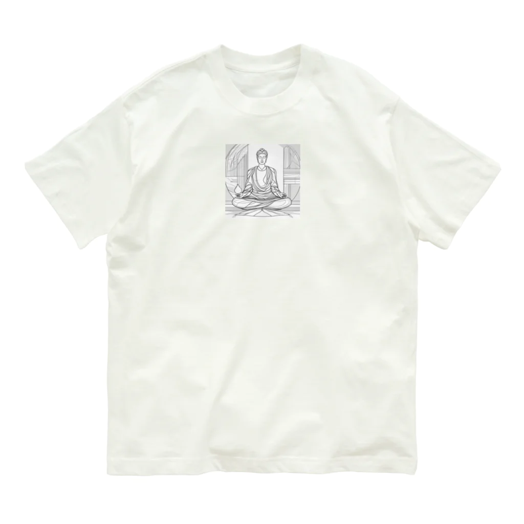 solt-oreの瞑想 オーガニックコットンTシャツ