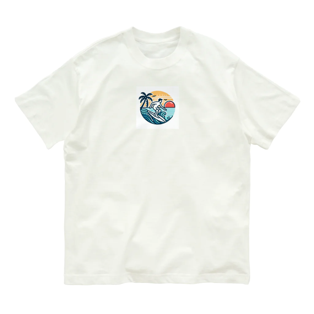 luxuryskydroneのLUXACE オーガニックコットンTシャツ