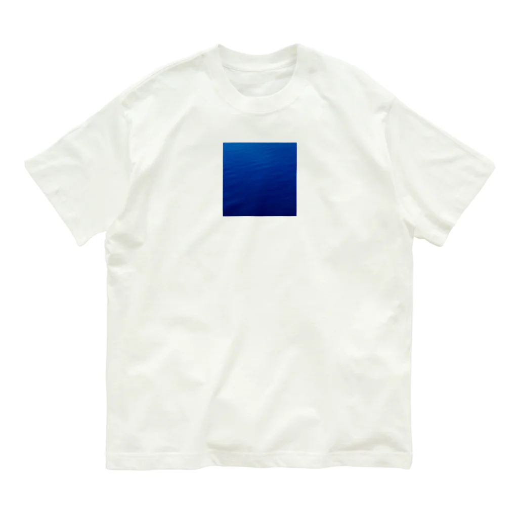 ppqのbluue オーガニックコットンTシャツ