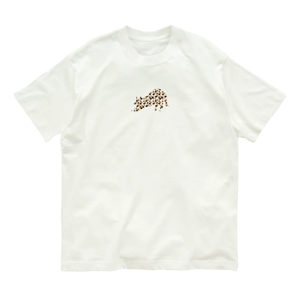 ゆるひつじの三毛ネコチャン Organic Cotton T-Shirt