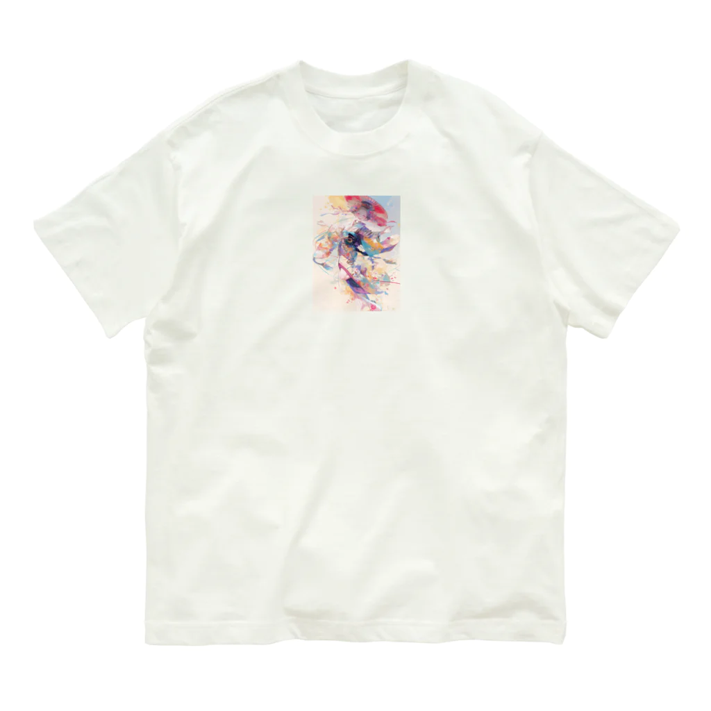 AQUAMETAVERSEの日本舞踊　なでしこ1478 オーガニックコットンTシャツ