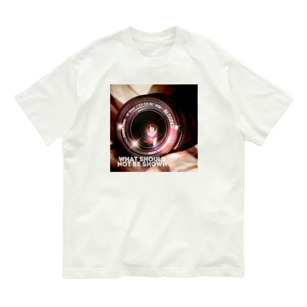 designerk　ＧＰのアートシャツ　BLOOPER（出演者の失態～放送事故） Organic Cotton T-Shirt