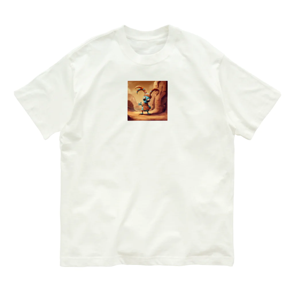 ツキノシタ/ tukinoshitaの可愛いココペリ8 Organic Cotton T-Shirt