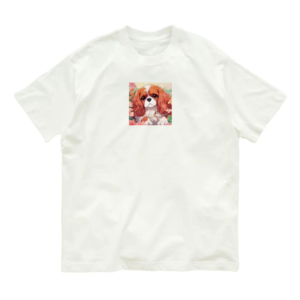 LoraCafeの春だねローラ Organic Cotton T-Shirt