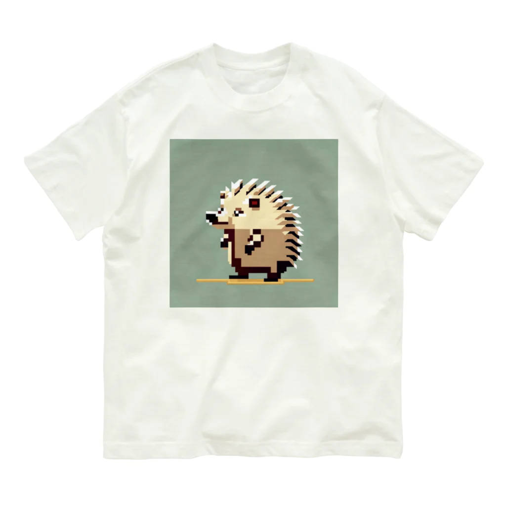 HARINOMORIのハリネズミ４ Organic Cotton T-Shirt