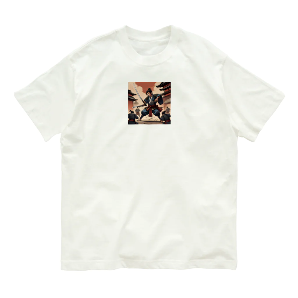 いっちーの侍 オーガニックコットンTシャツ