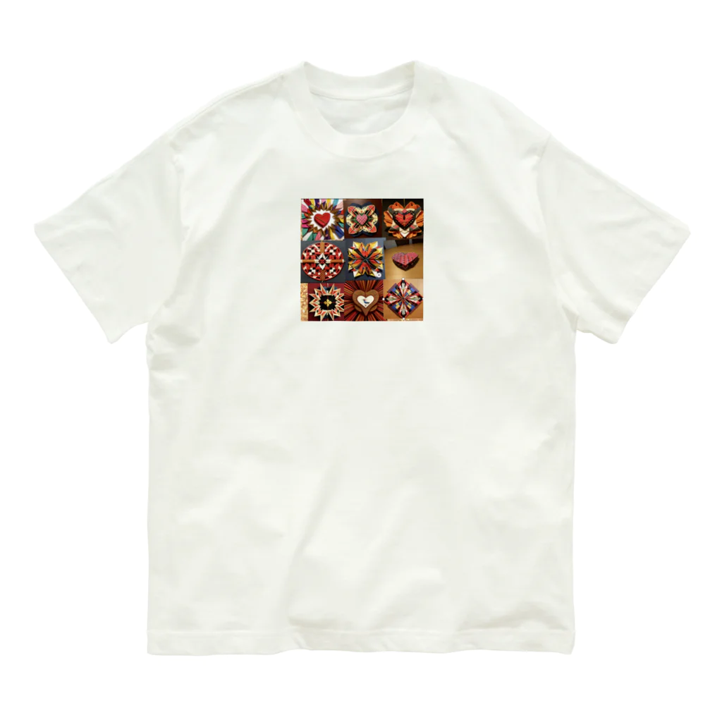 rit=ndの和の華 Organic Cotton T-Shirt