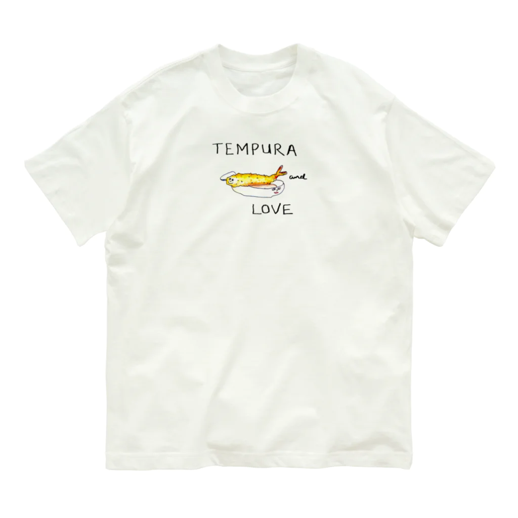 SquidinkのTempura and Love Organic Cotton T-Shirt