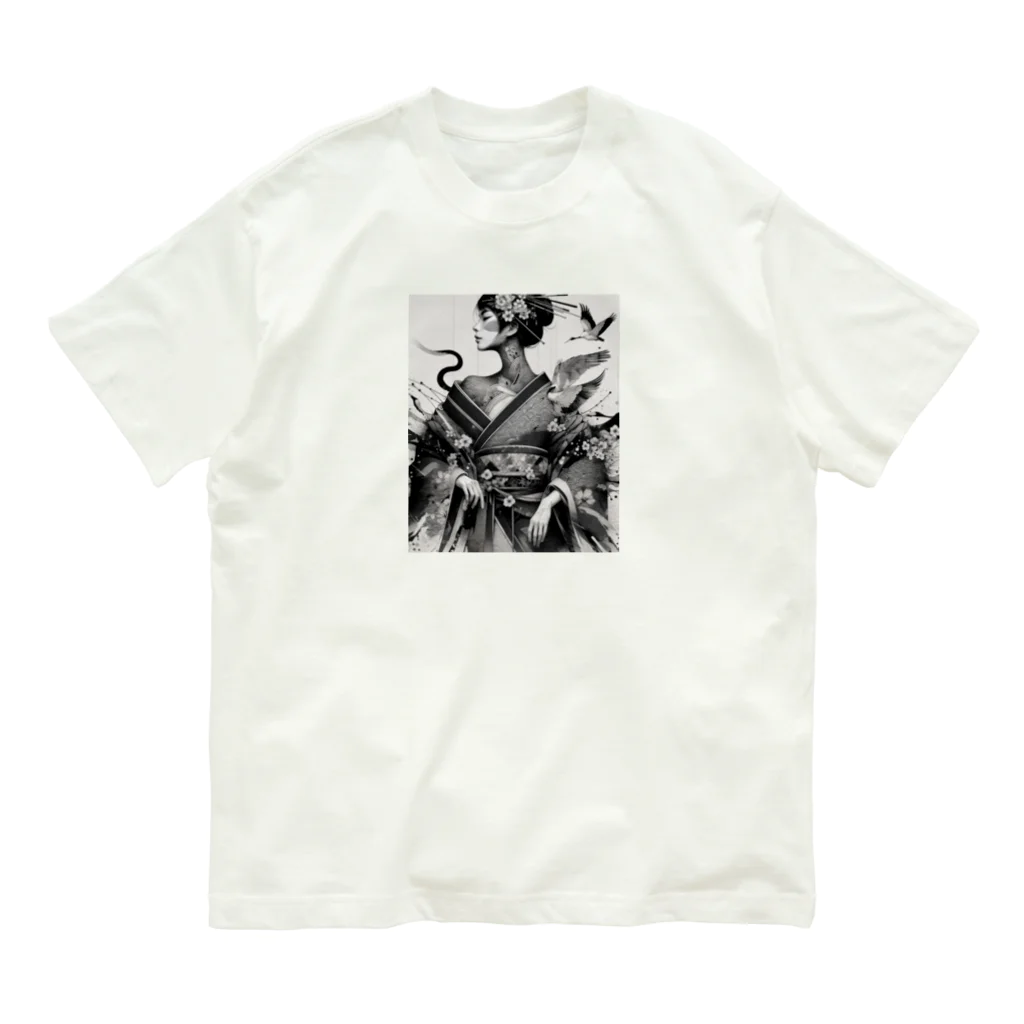 PABUROの和美人 Organic Cotton T-Shirt