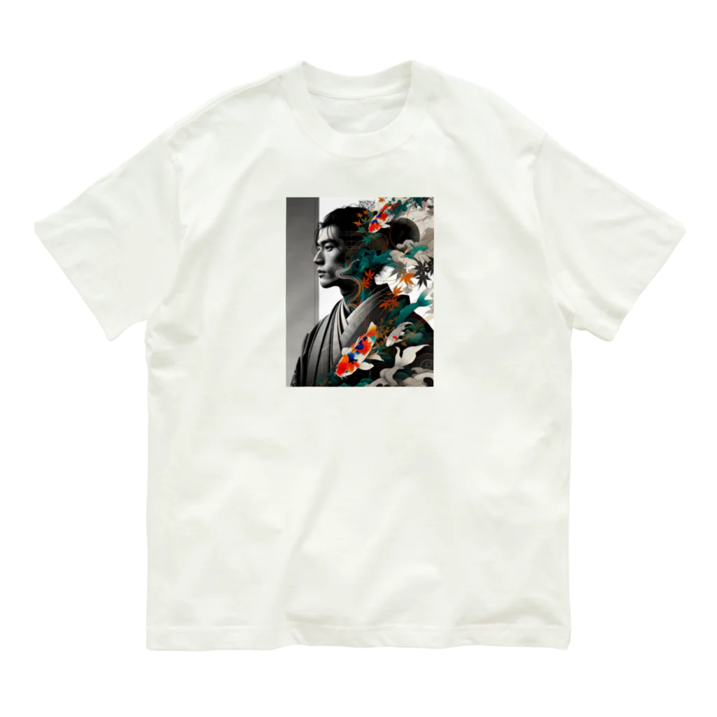 PABUROの美男子 Organic Cotton T-Shirt