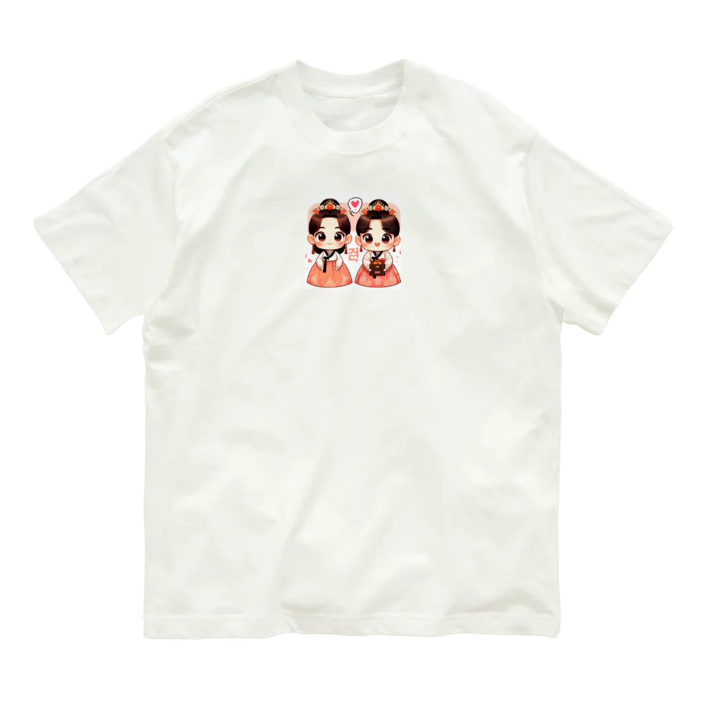 みきころん♡のアンニョンハセヨ！ オーガニックコットンTシャツ