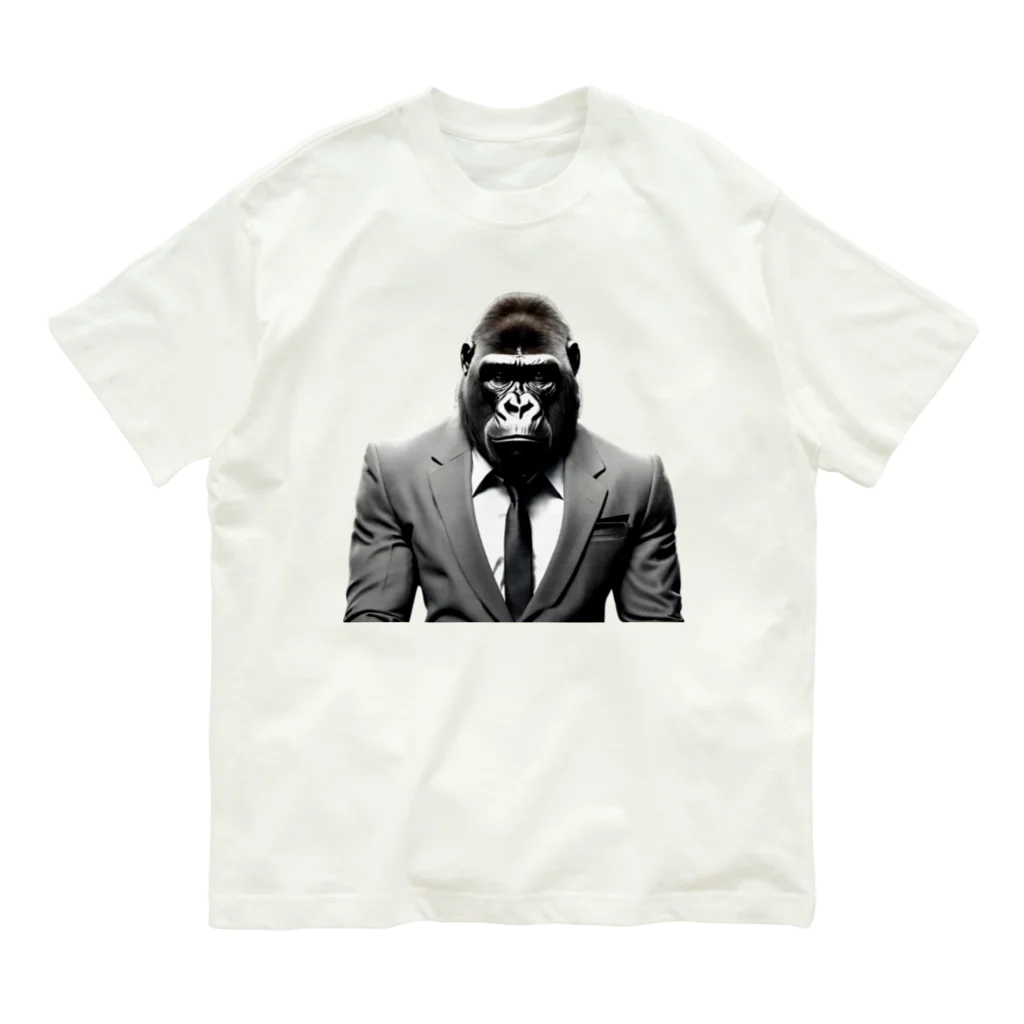 kowarororoの新入社員ゴリラ Organic Cotton T-Shirt