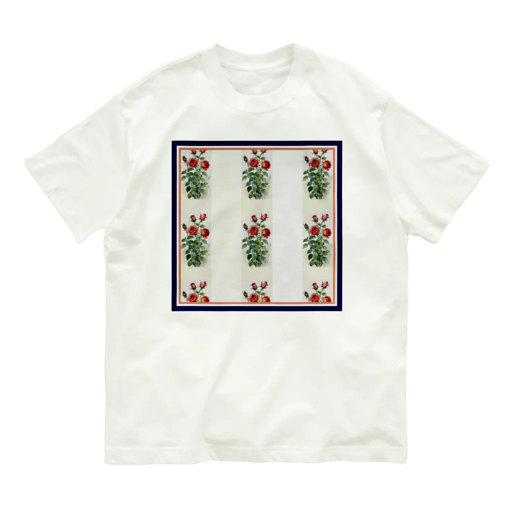 (っ◔◡◔)っ ♥ Le Petit Trésor ♥の𝖂𝖍𝖊𝖓 𝖗𝖔𝖘𝖊𝖘 𝖇𝖑𝖔𝖔𝖒 Organic Cotton T-Shirt