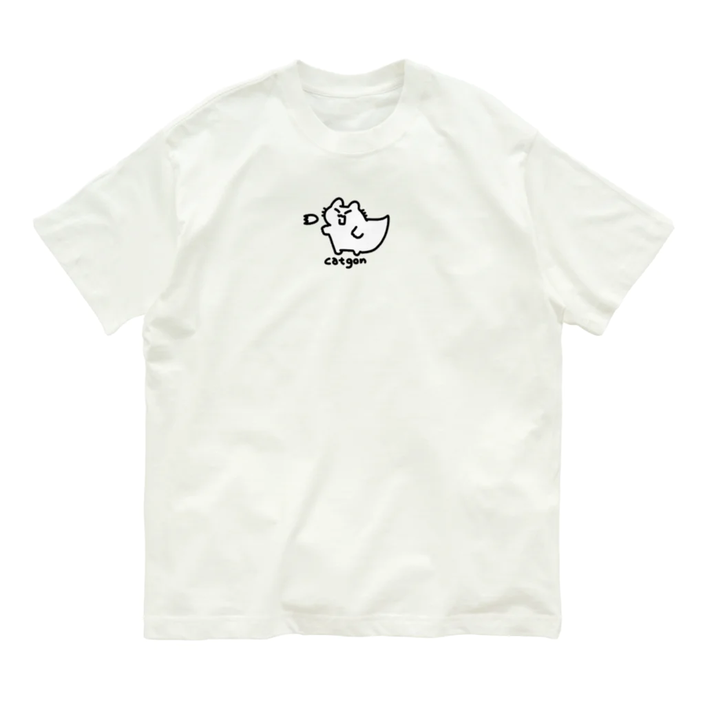 tmyのcatgon オーガニックコットンTシャツ