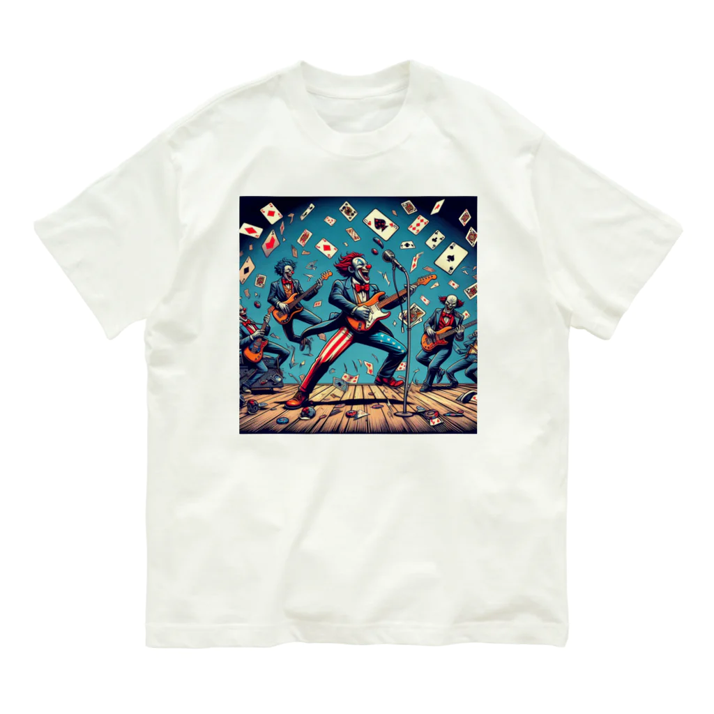 momonekokoの熱狂ピエロ Organic Cotton T-Shirt