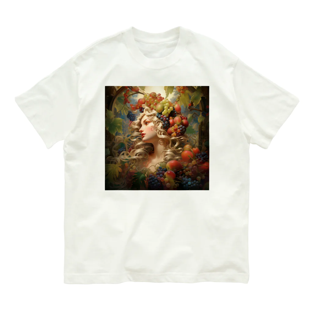 AQUAMETAVERSEの果実の女神　なでしこ1478 オーガニックコットンTシャツ