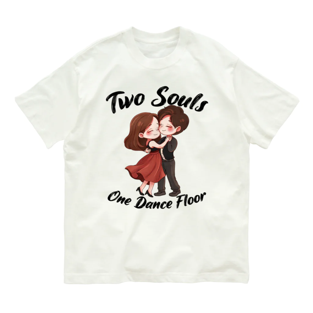 Stylo Tee Shopの二人で踊り Organic Cotton T-Shirt