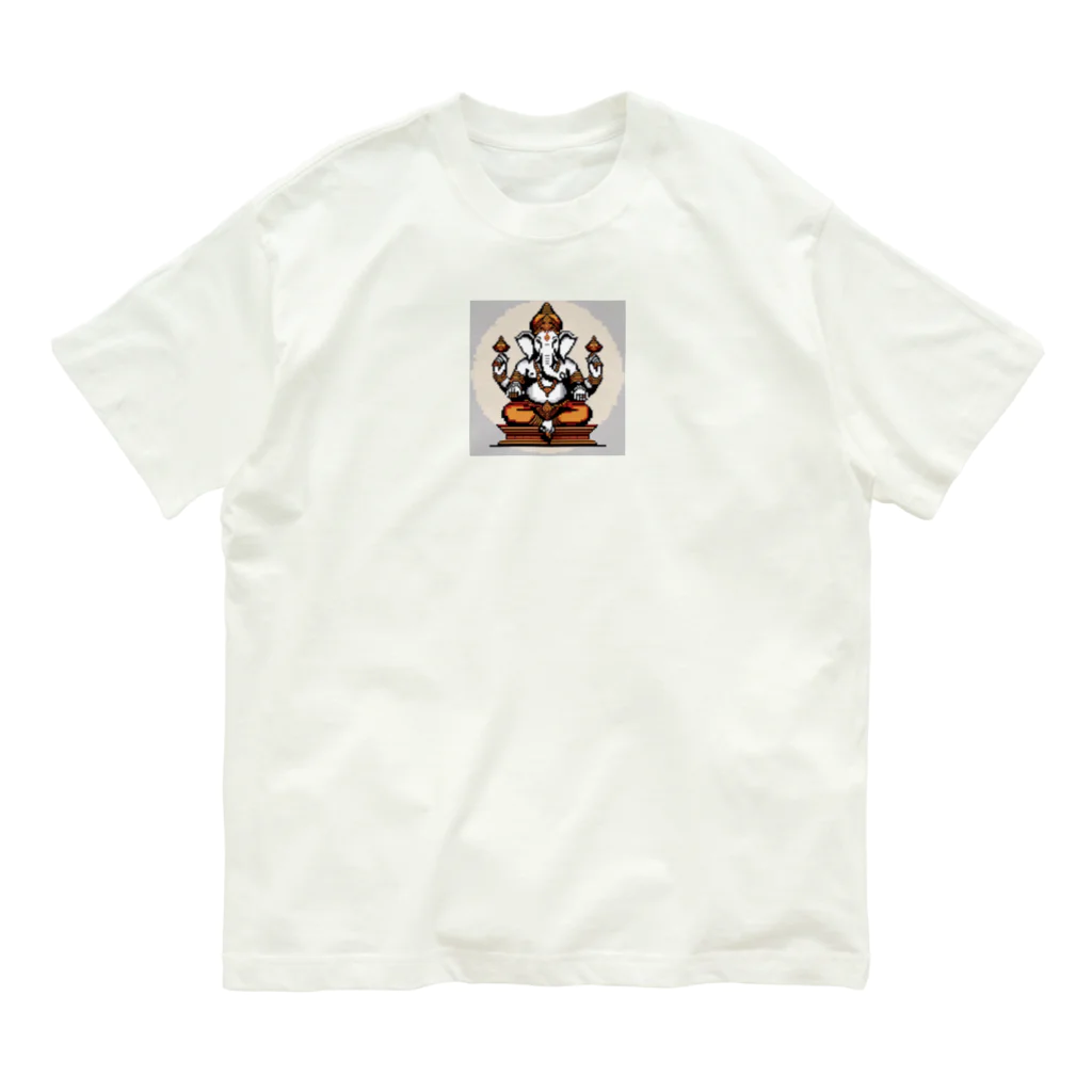 ganeshaの優れたコミュニケーターであるガネーシャ Organic Cotton T-Shirt