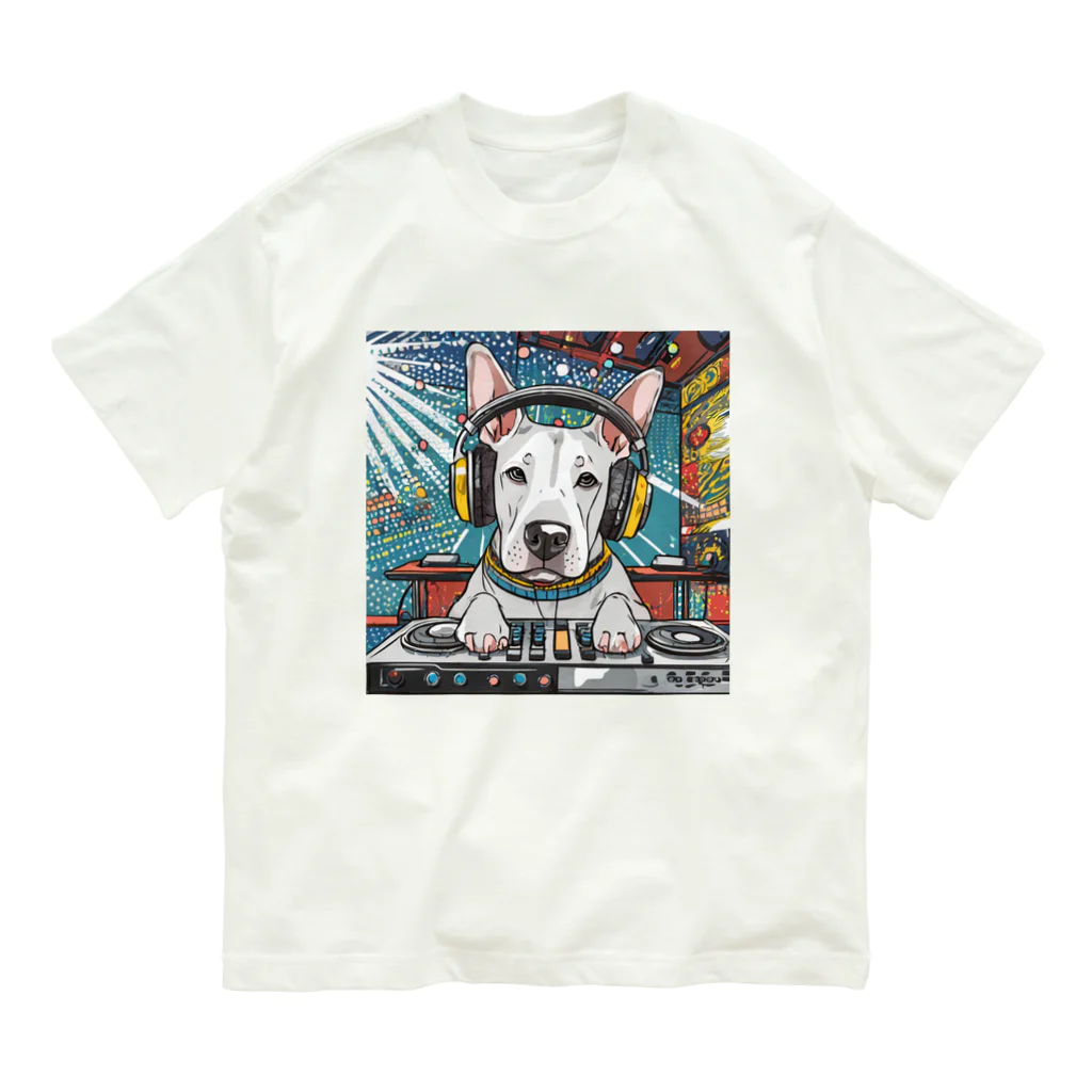 Bull Terrier ParadeのDJヴィンセント Organic Cotton T-Shirt