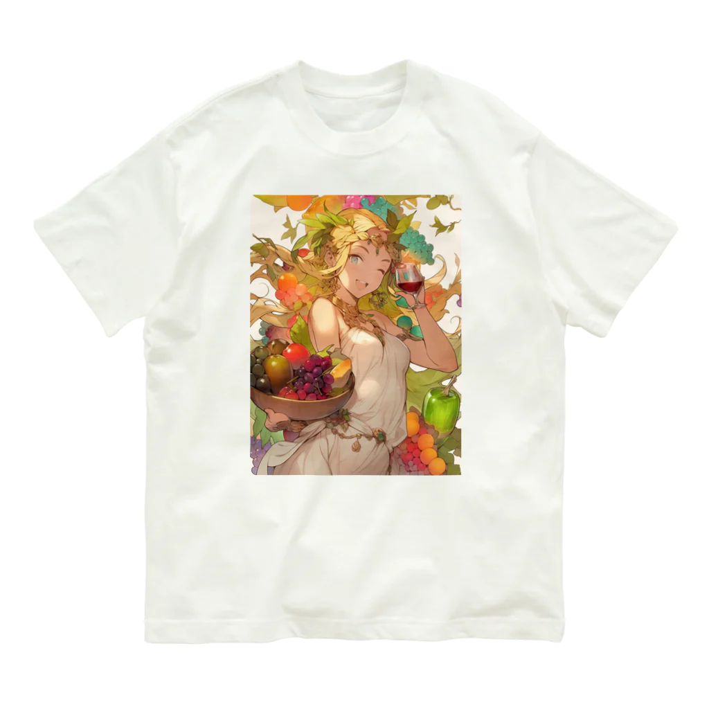 AQUAMETAVERSEの果実の少女　なでしこ1478 Organic Cotton T-Shirt