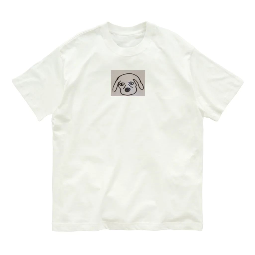 Aflo-の疲れた犬 オーガニックコットンTシャツ