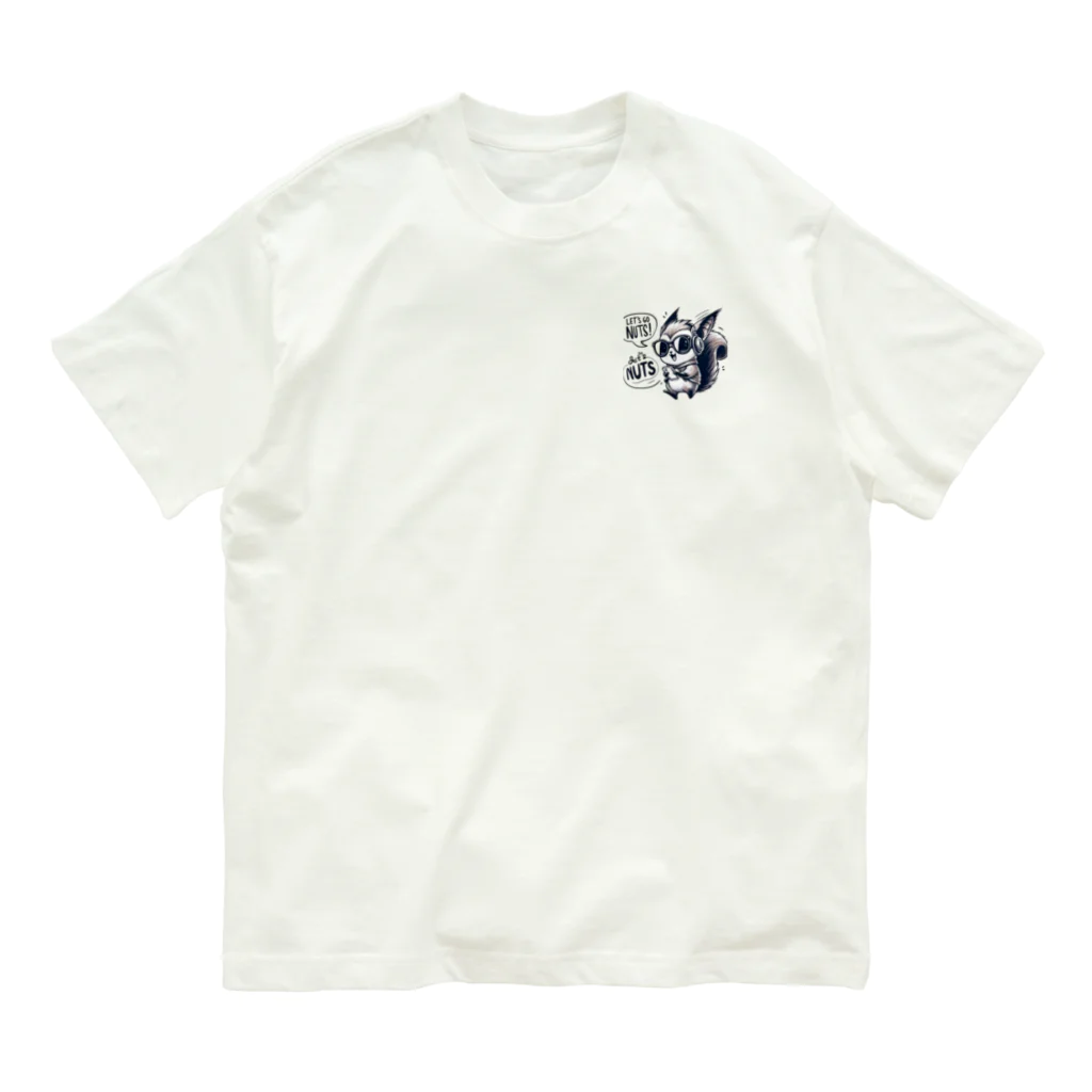 アニマルアーティファクトのナッツナッツくん Organic Cotton T-Shirt