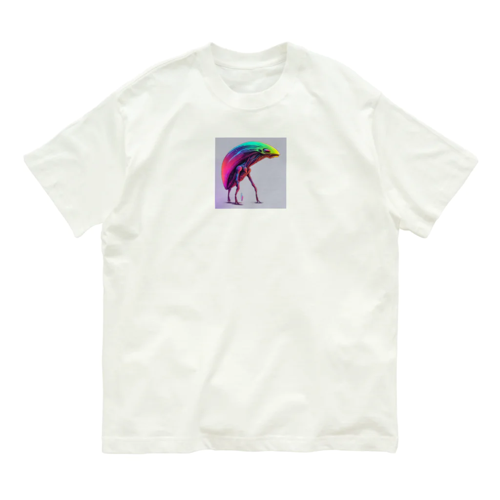 mochi-mameの宇宙人のペット Organic Cotton T-Shirt